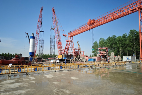 永磁吸盤助力張靖皋長江大橋建設