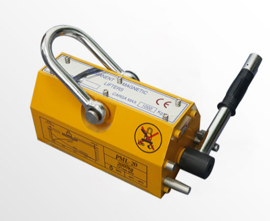 永磁起重器用于鐵塊的移動